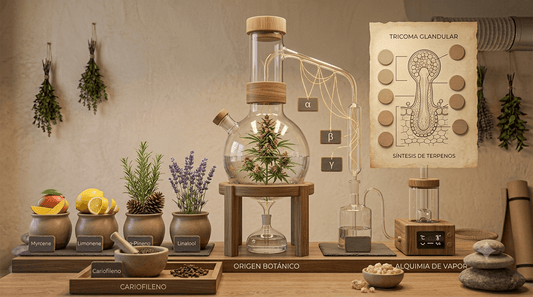 La Alquimia Aromática: Terpenos, Origen Botánico y la Verdad Detrás del Efecto Entourage