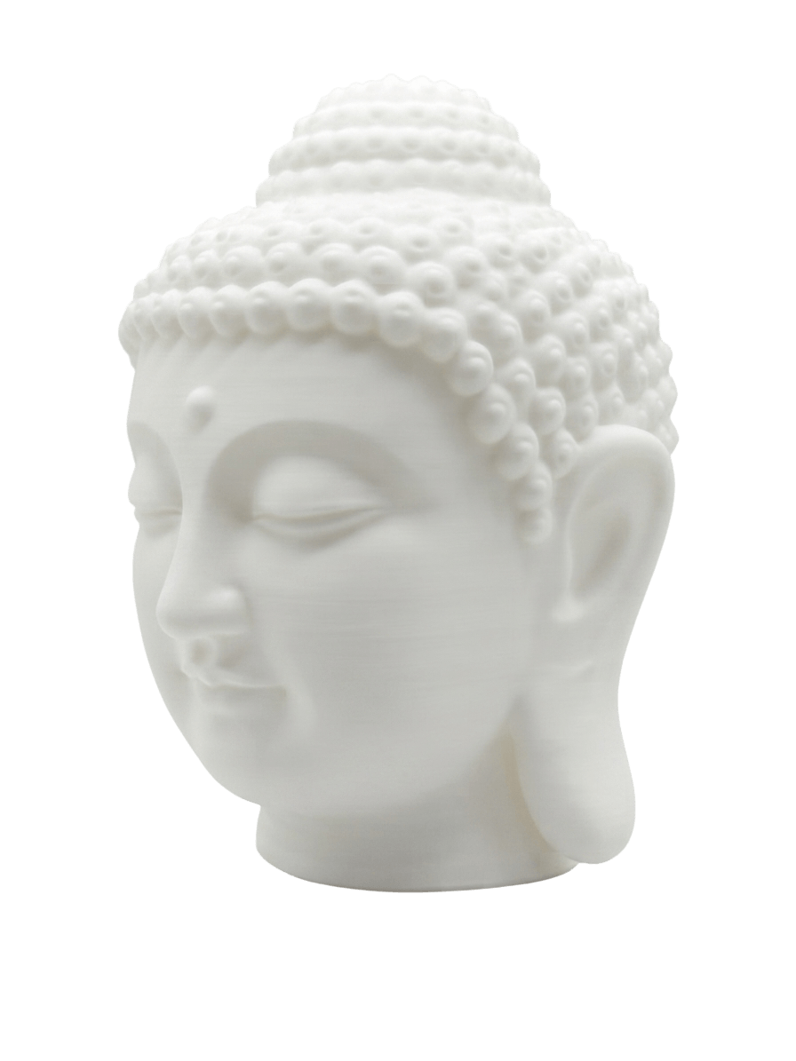 Figura Cabeza de Buda Impresión 3D 15x12x9.5 cm | Decoración
