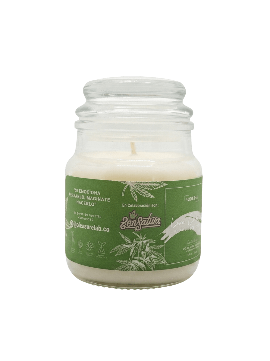 Vela para Masajes con Vitamina E y Karité 90 ml ZenSativa