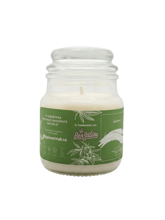 Vela para Masajes con Vitamina E y Karité 90 ml ZenSativa