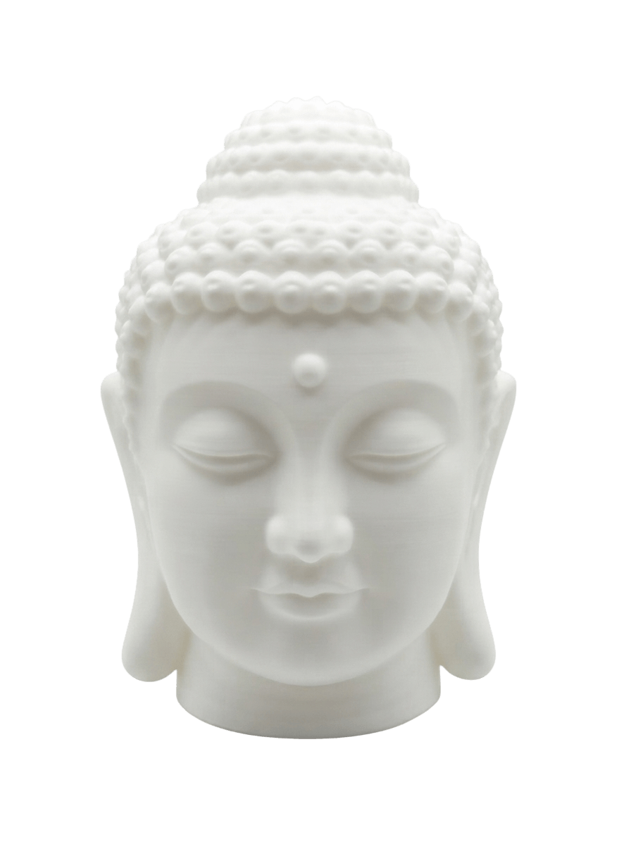 Figura Cabeza de Buda Impresión 3D 15x12x9.5 cm | Decoración