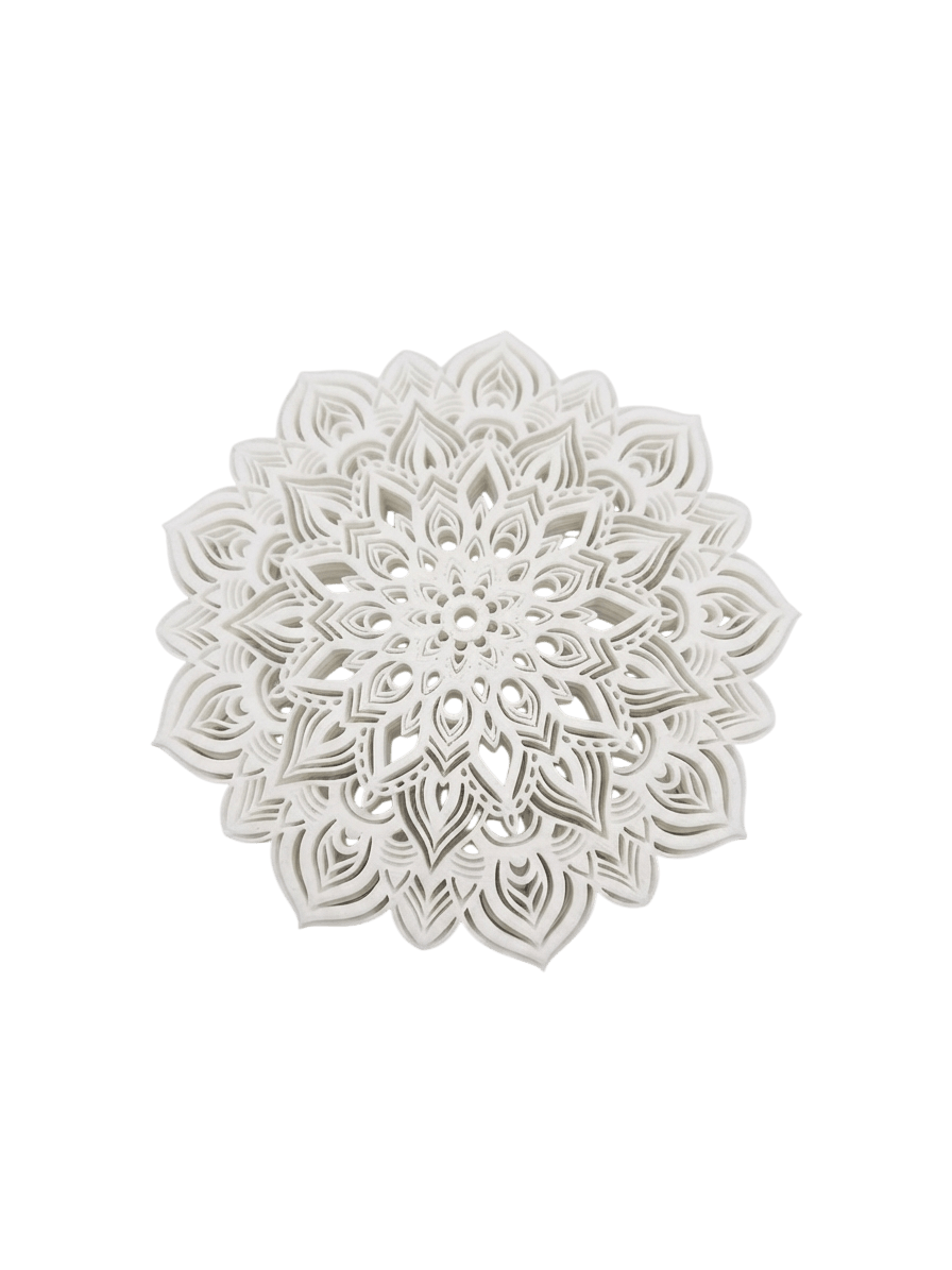 Mandala 3D 15 x 15 cm  Decoración y Diseño Geométrico