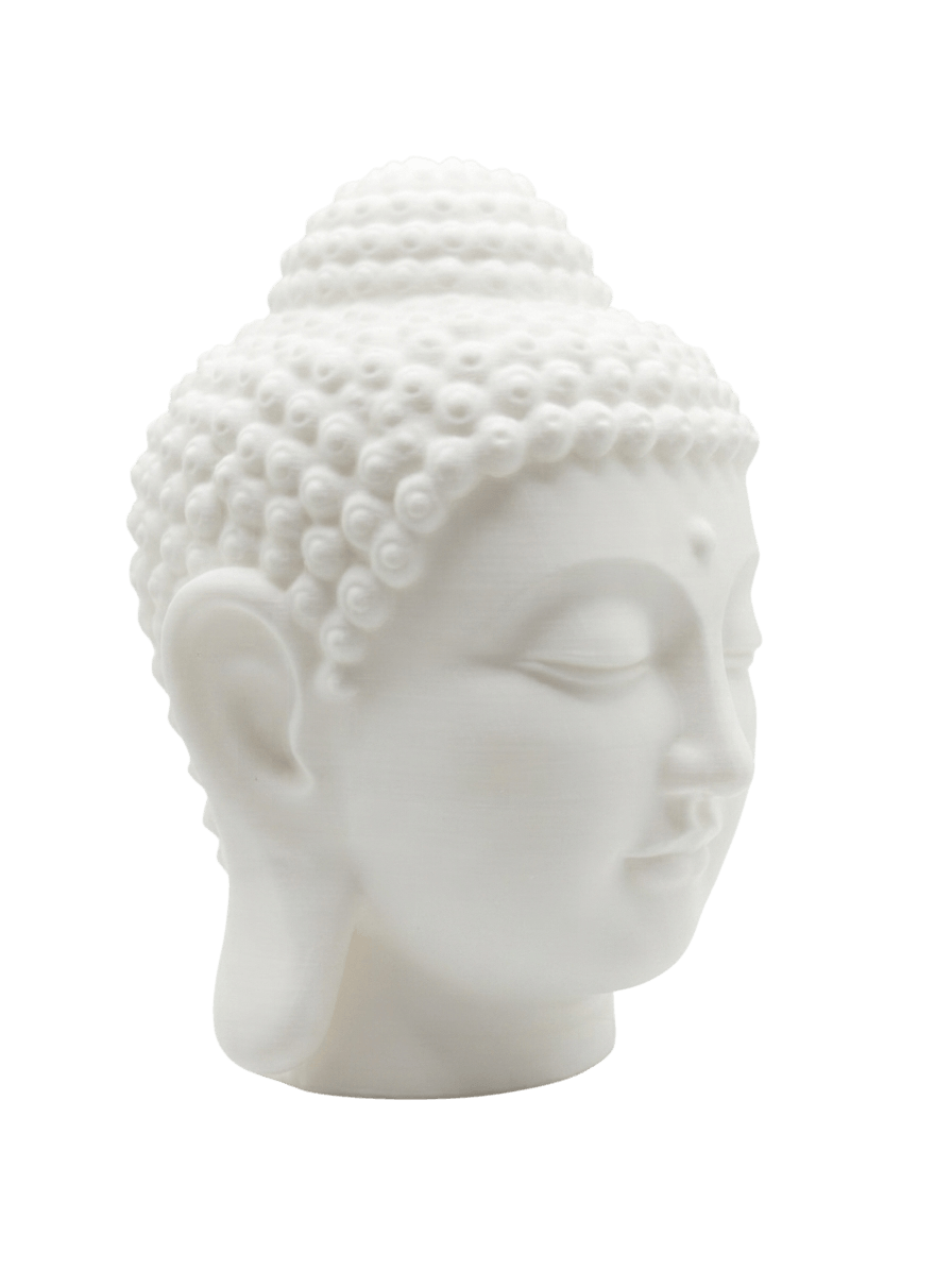 Figura Cabeza de Buda Impresión 3D 15x12x9.5 cm | Decoración