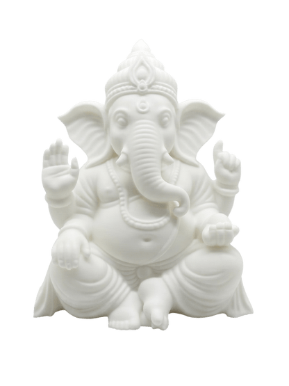 Estatua Sentada de Lord Ganesha 15x9.8x12 cm | Decoración