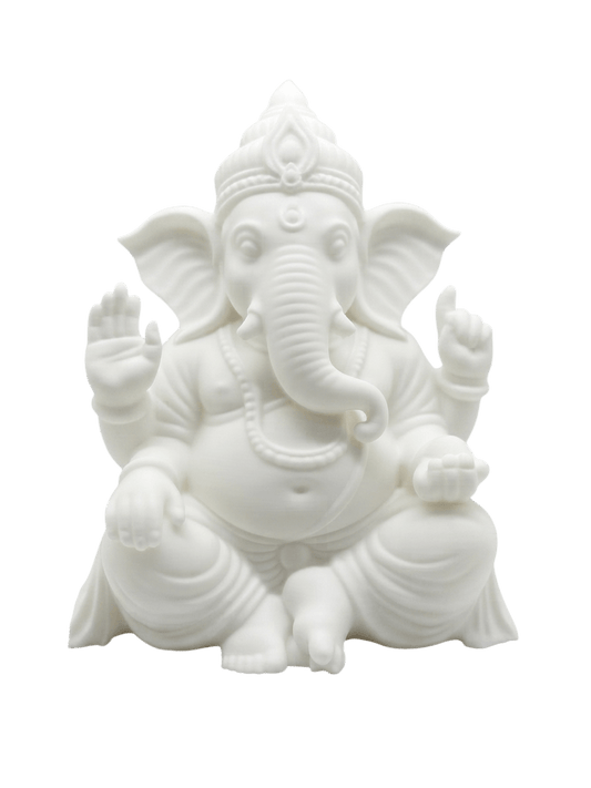 Estatua Sentada de Lord Ganesha 15x9.8x12 cm | Decoración