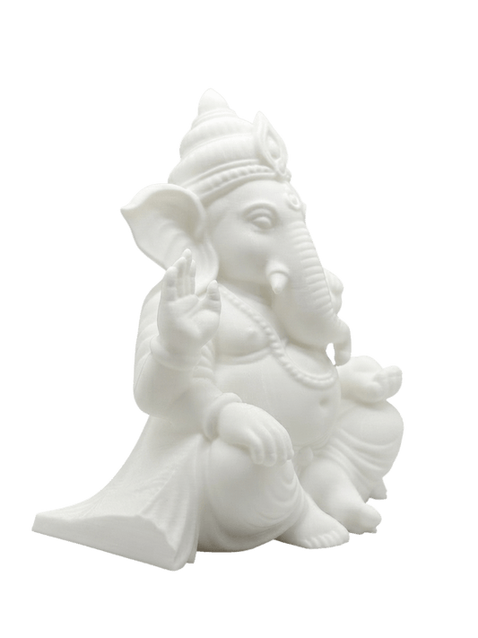Estatua Sentada de Lord Ganesha 15x9.8x12 cm | Decoración