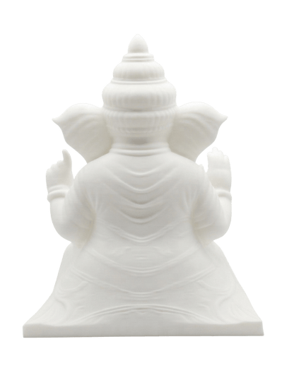 Estatua Sentada de Lord Ganesha 15x9.8x12 cm | Decoración